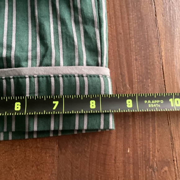 Pottery Barn Teen Harry Potter Slytherin Pajamas Small Green Stripe NWOT - Picture 12 of 16